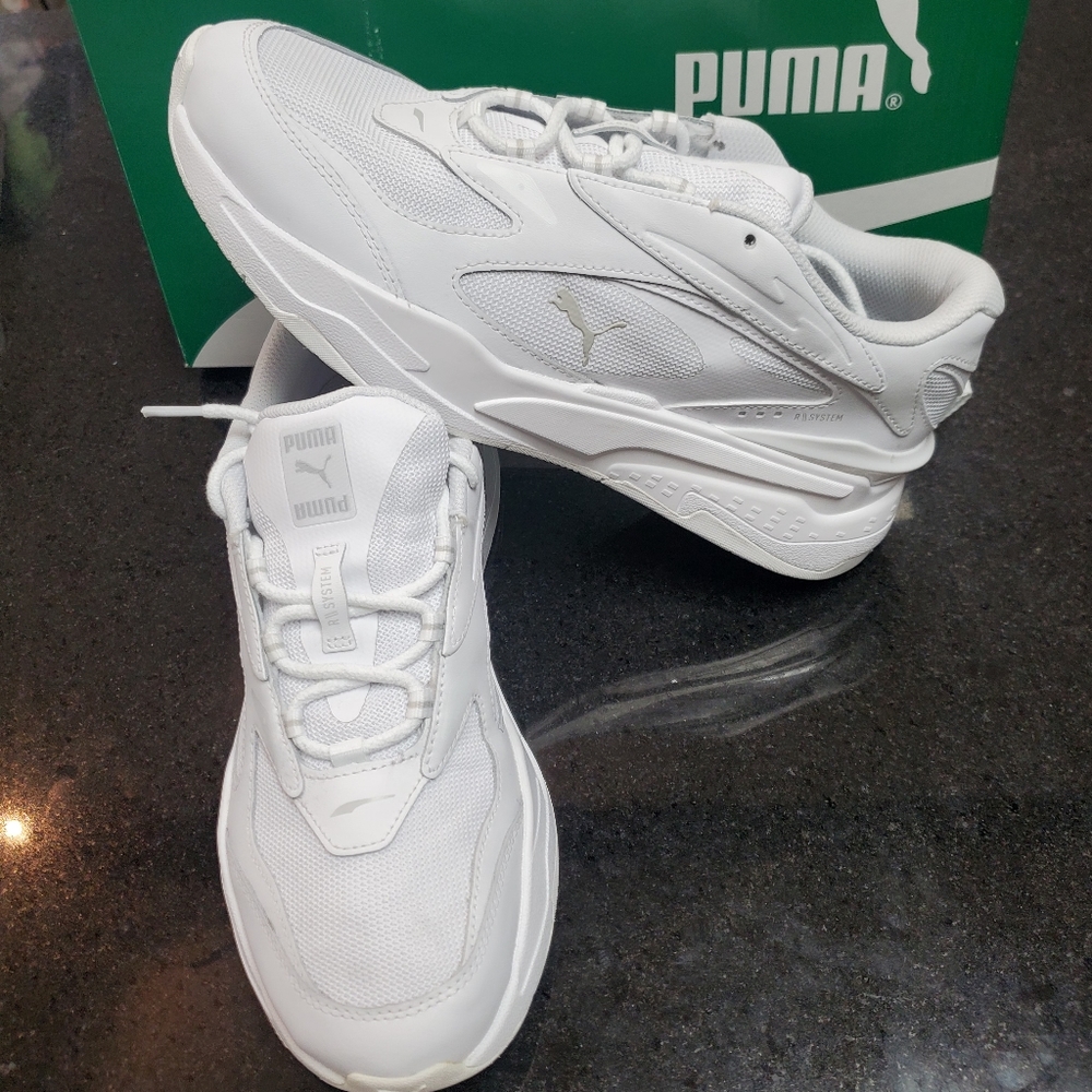 Puma Fast Triple White Sneaker Shoe